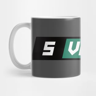 Sebastian Vettel 5 F1 Driver Mug